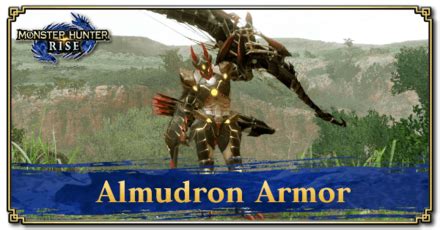 Almudron Armor Set Skills and Forging Materials (Low Rank) | Monster ...