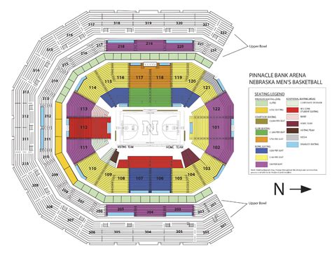 Pinnacle Bank Arena : Events & Tickets : Seating Charts