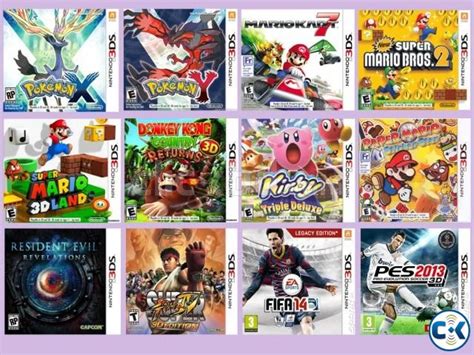 Nintendo 3DS Copy Game All Collection See Inside. | ClickBD