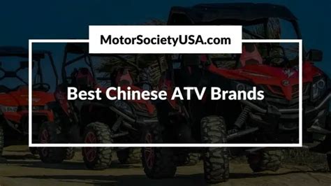 8 Best Chinese ATV Brands - Motor Society USA