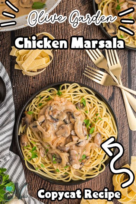 Olive Garden Chicken Marsala - Adventures of a Nurse