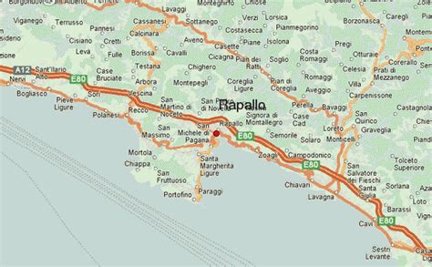 City Map Of Rapallo Italy