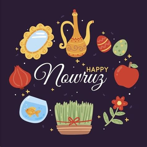 Free Vector | Happy nowruz illustration in 2024 | Nowruz, Vector free, Art collage wall