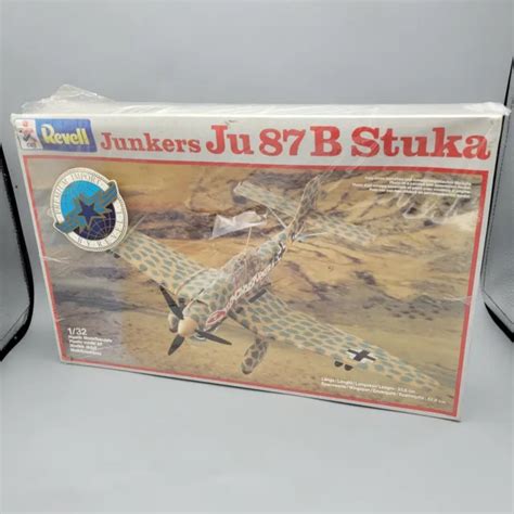 REVELL 1/32 JUNKERS Ju 87 B Stuka Model Kit 4751 Sealed in Box 1984 Vintage £52.28 - PicClick UK