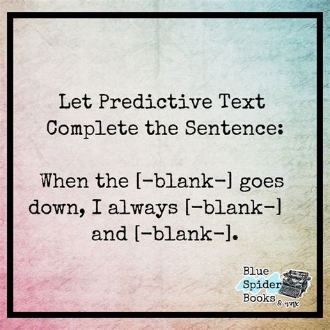 Predictive Text Game for Social Media Pages | Predictive text ...