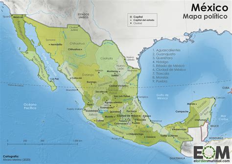 Mapa De Mexico Nuevo Mapa Detallado Politico Estados Individuales Images