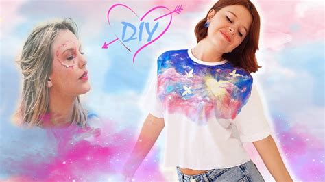 DIY Taylor Swift Lover inspired painted t-shirt+my thoughts on her merch - YouTube