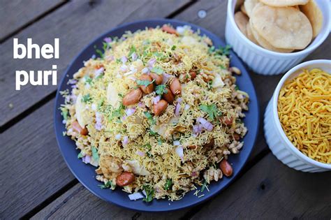 bhel puri recipe | bhel poori | bhel puri chaat | bhel recipe