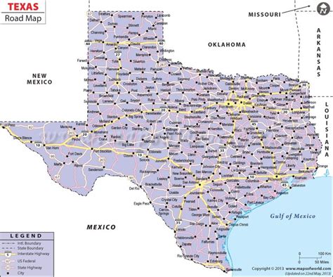 Texas Road Map | Texas Highway Map | Texas road map, Texas map with ...