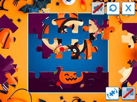 Halloween Puzzle - Online Game - Play for Free | Starbie