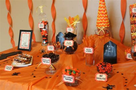 A Halloween Candy Buffet | Oh Nuts Blog