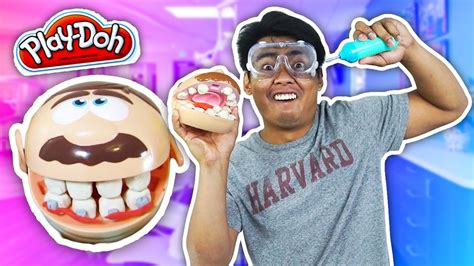 PLAYDOH DENTIST DOCTOR Drill N Fill! - YouTube