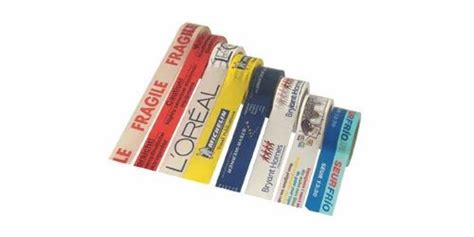 Printed Tape Label at best price in New Delhi by Abhinav Printers | ID: 8180986812