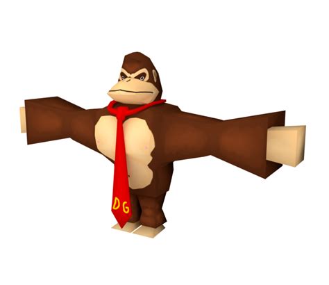 Custom / Edited - Donkey Kong Customs - Donkey Kong (Supra Mayro Kratt-Style) - The Models Resource