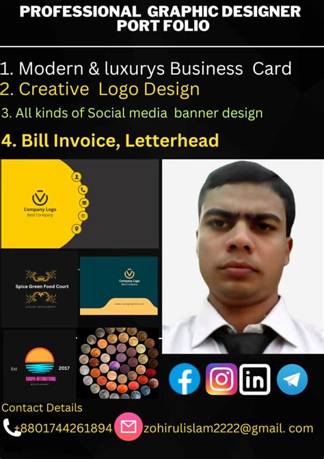 Do create attractive business card, logo design professional by Zohirul261894 | Fiverr