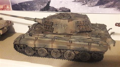 Trumpeter 00910 German King Tiger Tank Plastic Model for sale online ...