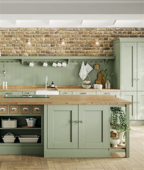 10+ Modern Sage Green Kitchen – DECOOMO