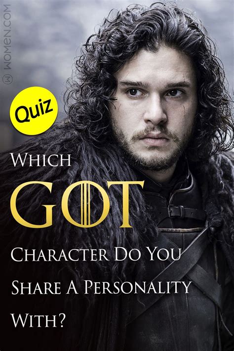 Quiz: Which GoT Character Do You Share A Personality With? | Got characters, Personality quizzes ...