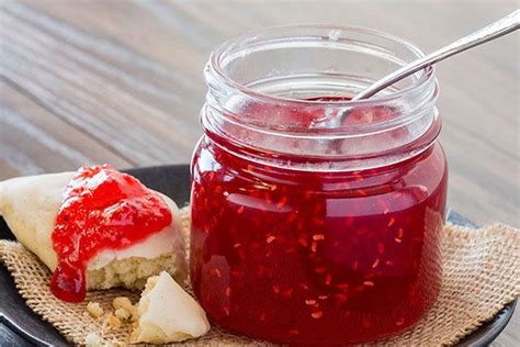 Cooked Strawberry-Rhubarb Jam - CERTO Crystals Recipe - Kraft Canada | Jam recipes, Raspberry ...