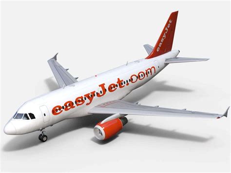 Airbus A319 Easyjet - 3D Model by Dreamscape Studios