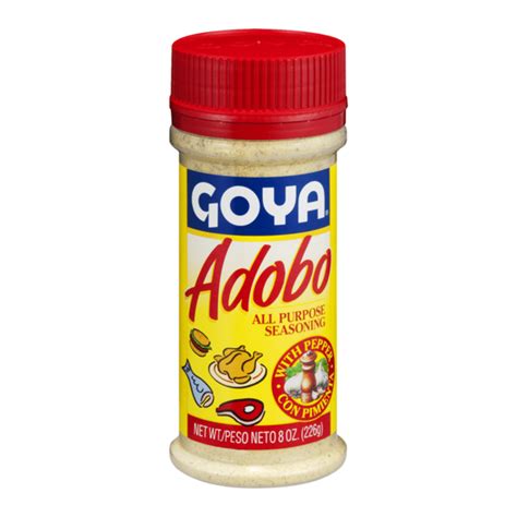 Goya Adobo All Purpose Seasoning with Pepper (8 oz) from Stop & Shop - Instacart