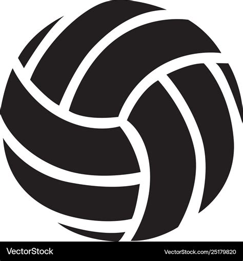 Volleyball eps Royalty Free Vector Image - VectorStock