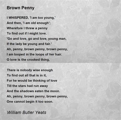 William Butler Yeats Most Famous Poem - trendadora