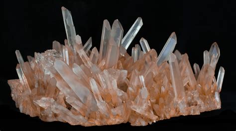 14.6" Tangerine Quartz Crystal Cluster - Madagascar (#32251) For Sale - FossilEra.com