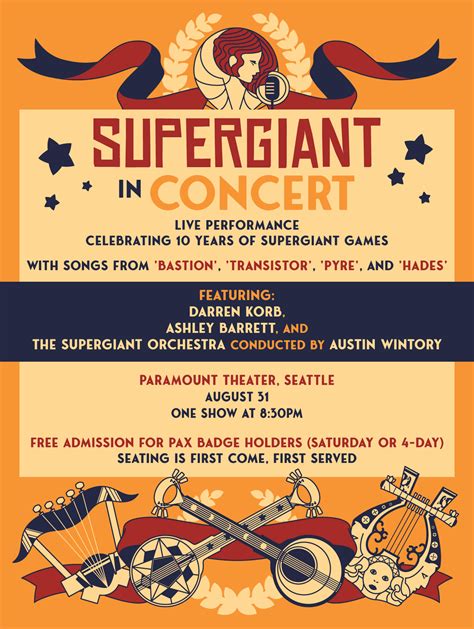 Supergiant Games in Concert during PAX West | Gamemusic