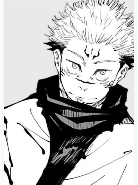 "Jujutsu Kaisen Ryomen Sukuna Manga Sticker" Poster for Sale by di-the ...