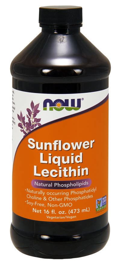 NOW Foods Sunflower Lecithin - Bodybuilding and Sports Supplements