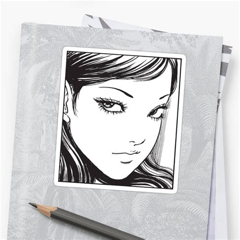 "Tomie" Sticker by GreyHam | Redbubble