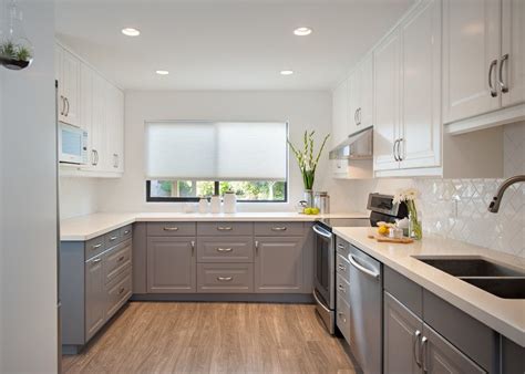 two tone grey kitchen cabinets - Google Search | Kitchen cabinet trends, Kitchen renovation, New ...