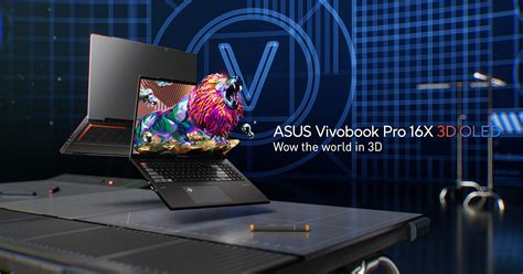 Vivobook Pro 16X 3D OLED (K6604)｜Laptops For Creators｜ASUS Global