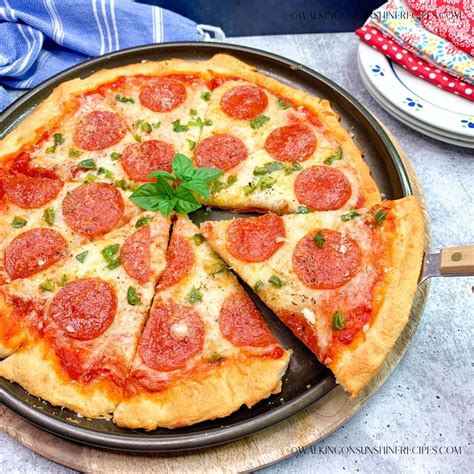 Pizza made with Crescent Rolls - Walking On Sunshine Recipes