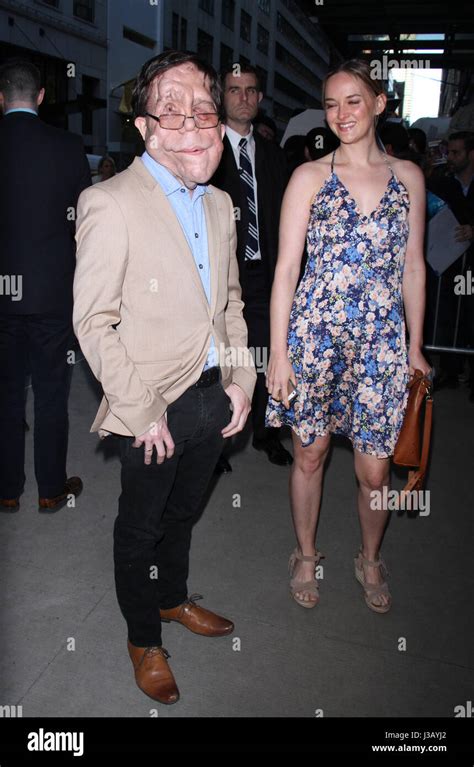 New York, NY, USA. 3rd May, 2017. Adam Pearson arriving to the VIP ...