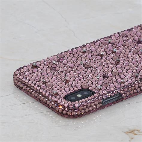 Bling Lusciously Genuine Lavender Crystals Case for iPhone 16 Plus 15 ...