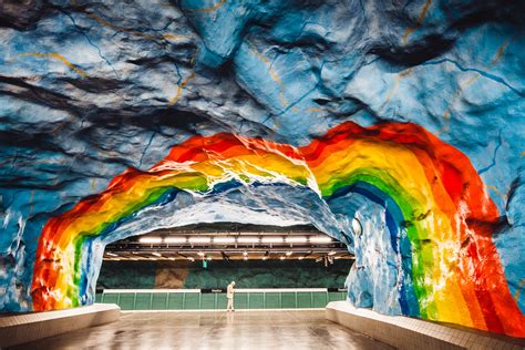 The 5 Most Amazing Stockholm Metro Stations - Subway Art Tour Map