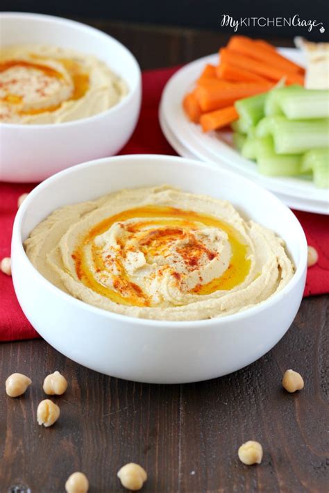 Traditional Hummus - My Kitchen Craze