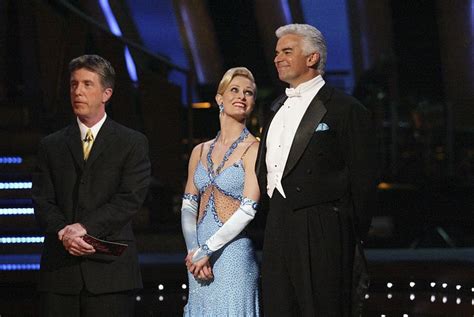 DWTS Season 1 Summer 2005 John O'Hurley and Charlotte Jorgensen Foxtrot ...