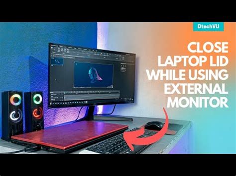 How to Use External Monitor with Closed Laptop Lid | Close Laptop Lid ...