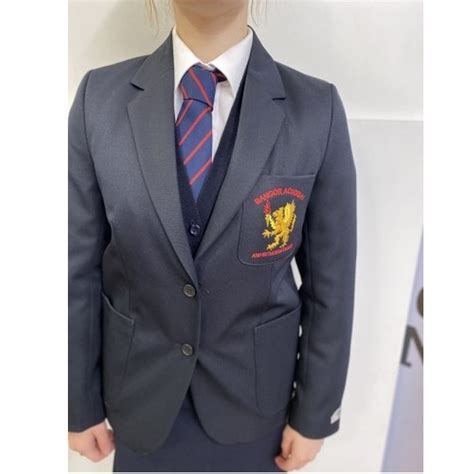 Bangor Academy Girls 6th Form Premium Blazer - Baillies Menswear