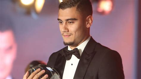 Andreas Pereira reacts to Goal of the Season award win | Manchester United