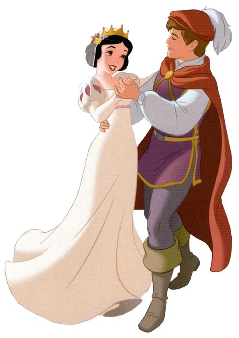 *SNOW WHITE & THE PRINCE* ~ Snow White and the Seven Dwarf's....THE WEDDING. *Note: He was never ...