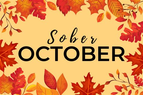 Sober October is the New Dry January - Harmony Foundation