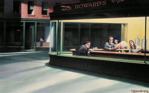 Nighthawks (painting) — Wikipedia Republished // WIKI 2