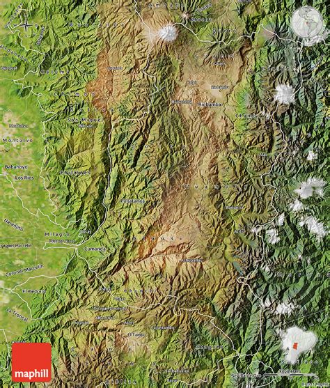 Satellite Map of Chimborazo