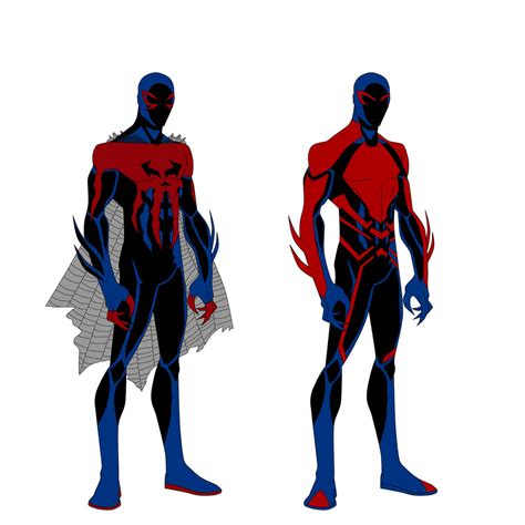 Spider-Man 2099 costume variant by shorterazer on DeviantArt