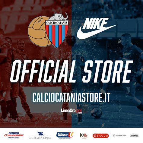 CALCIO CATANIA: aperto lo store ufficiale, disponibili kit gara e ...