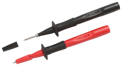 FLUKE TP220-1 - Fluke - Test Probe Set, Red & Black Industrial Probes ...